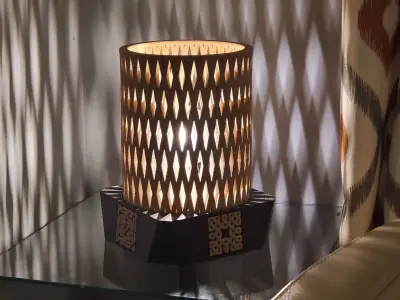 Rays of Sunshine Lamp by 3DSubzwari 3D print model