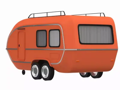 Caravan 03 3D model