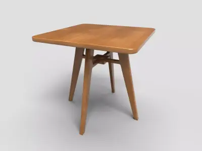 Square Table CG83 3D model