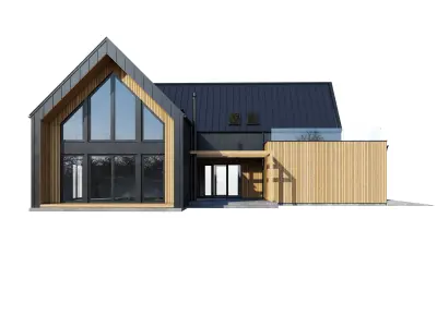 Modern house Jub 3D model