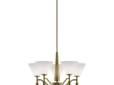 Lite Source Martini Chandelier 3D model