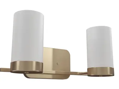 Elevate 2-Light Bath Vanity Wall Light 3D model