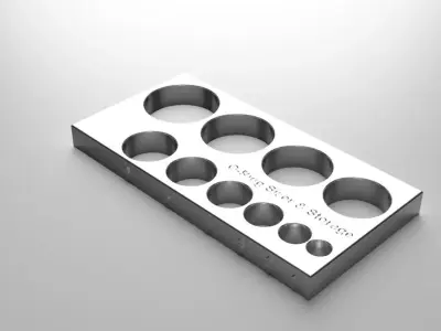 O-Ring Sizing And Storage 3D print model