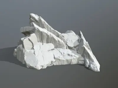 Rock Print mountain 3D print model