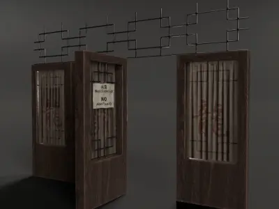 Restaurant Chinese Props 3D model