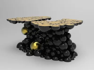 Gravity Center Table 3D model