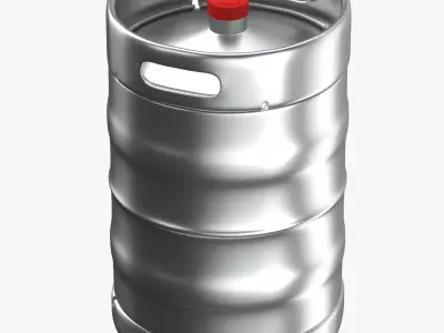 Beer Keg 3D model