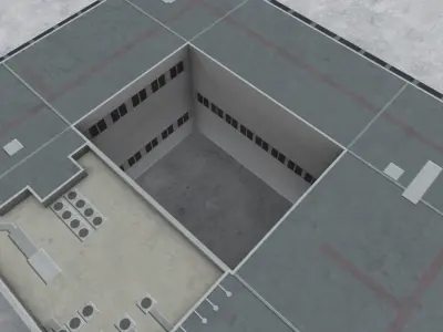 LFMN Building 1 Low-poly 3D model