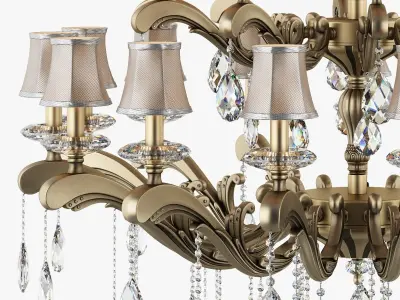 699308 Battitura Osgona Chandelier 3D model
