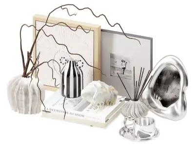 Murex Interior Decor Set 3D model