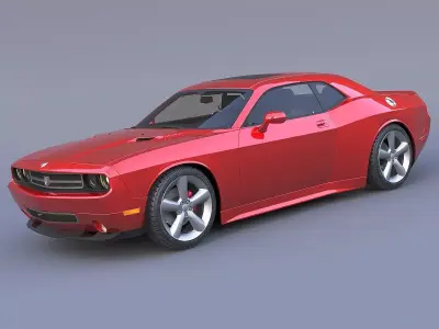 2010 Dodge Challenger SRT8 3D model