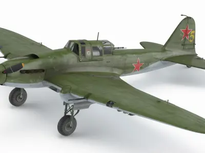  Rigged Soviet Attack Aircrafts Collection 