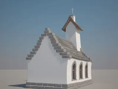 Church Cartoon 3D model