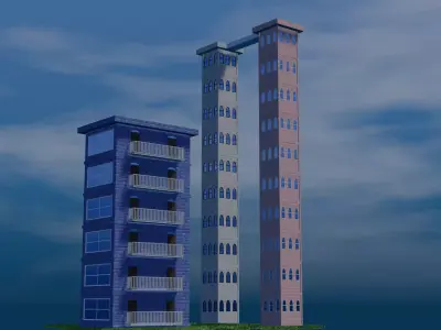 building appearances  Free 3D model