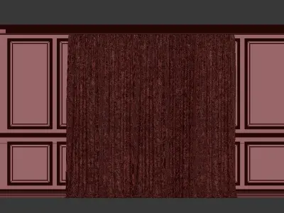Curtain Set 81 3D model