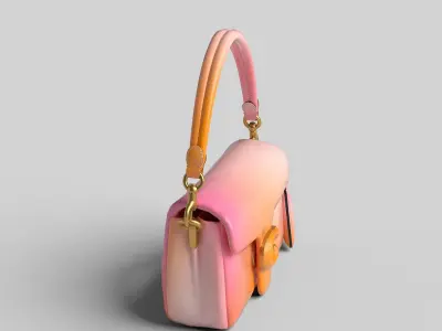 BAG-PILLOW TABBY SHOULDER  Low-poly 3D model