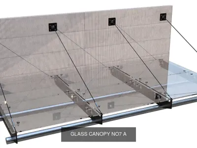 GALSS VISOR AND CANOPY A 3D Model Pack