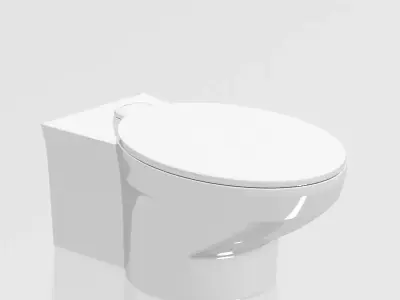 Toilet 001 3D model