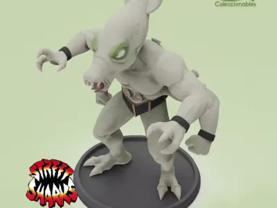 Street Sharks Villains - Killamari 3D print model