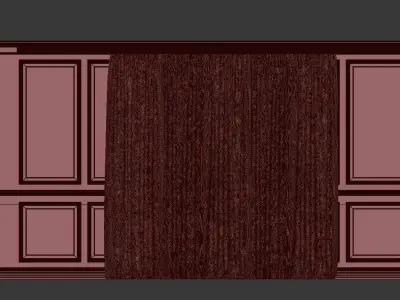 Curtain Set 270 3D model