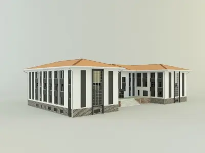 model school 13 3D model
