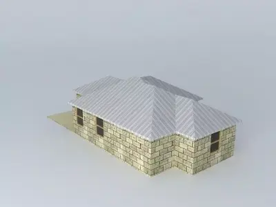 Rustic Cabin Free 3D model