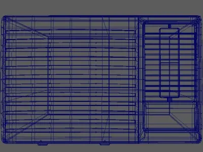 daikin 3 star window ac Low-poly 3D model