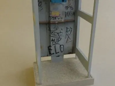 Telephone Booth 3D model