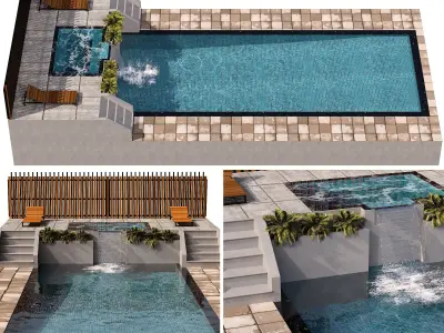 SWIMMING POOL NO15 A 3D model