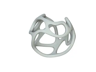 SciFi Cube Object No 27789 Low Poly Shape Texture