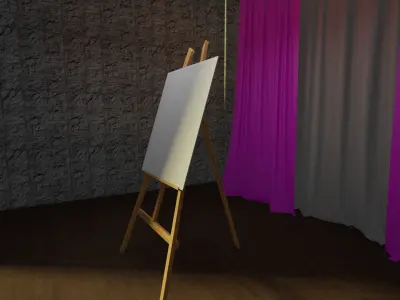 Architectural visualization 3D model