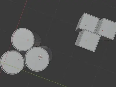  spotlight circle and square spotlight light spot Free 3D model