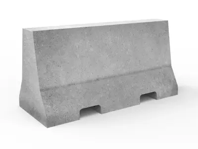 barrier Concrete  3D model