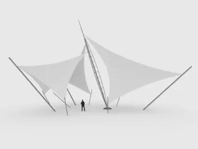 Membrane Tensile 3 3D model