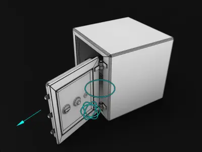 Safe Rigged LowPoly for game Free low-poly 3D model