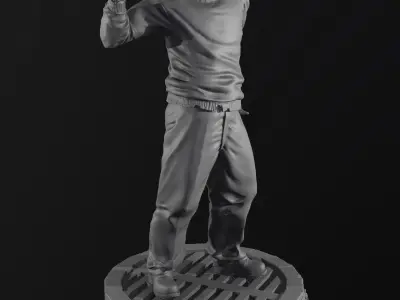 FREDDY KRUEGER printable 3D figure 3D print model