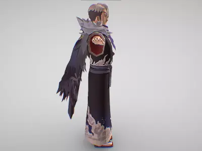 Han Dynasty Berger - Monster Hunter Riders Low-poly 3D model