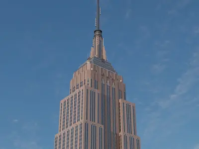 Empire State Building New York 3D model