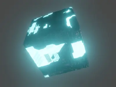 Space Cube 3D model