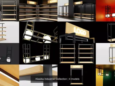 Klasika Industrial Collection 3D Model Pack
