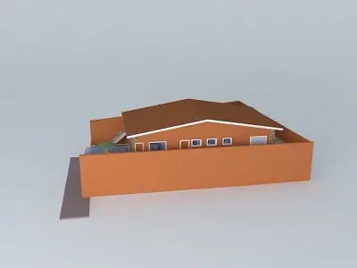 House exterior Free 3D model
