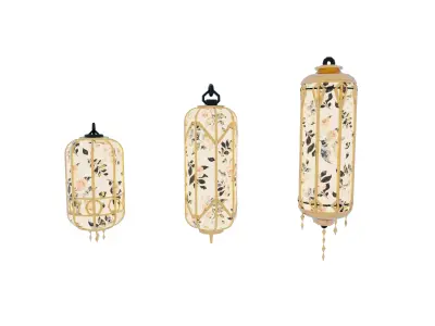 Japan Lamp 3D model