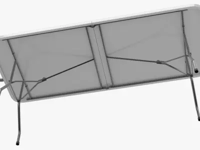 Folding Table 3D model