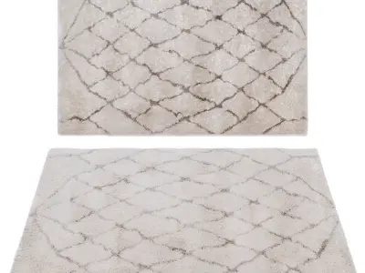 Set carpet Boconcept  3D model