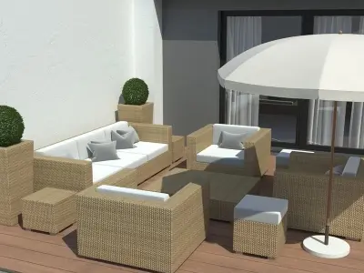 Holiday House 8 3D model