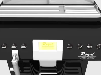 coffee machine Gran Creme 3D model