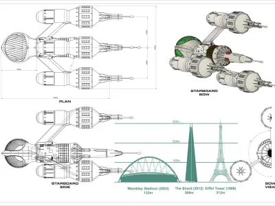 The Liberator - Blakes 7 3D print model
