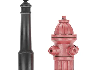 Urban Pack 1 Low-poly 3D model