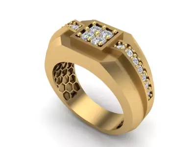 Jewelry ring 448 3D print model