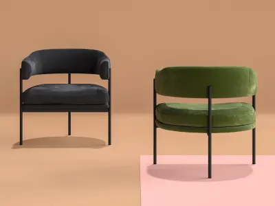 Isabella Chair 3D model